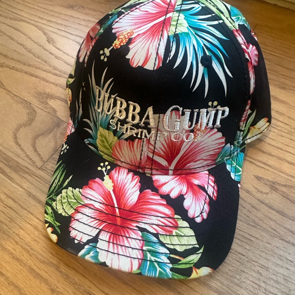 OTTO Black Floral Cap